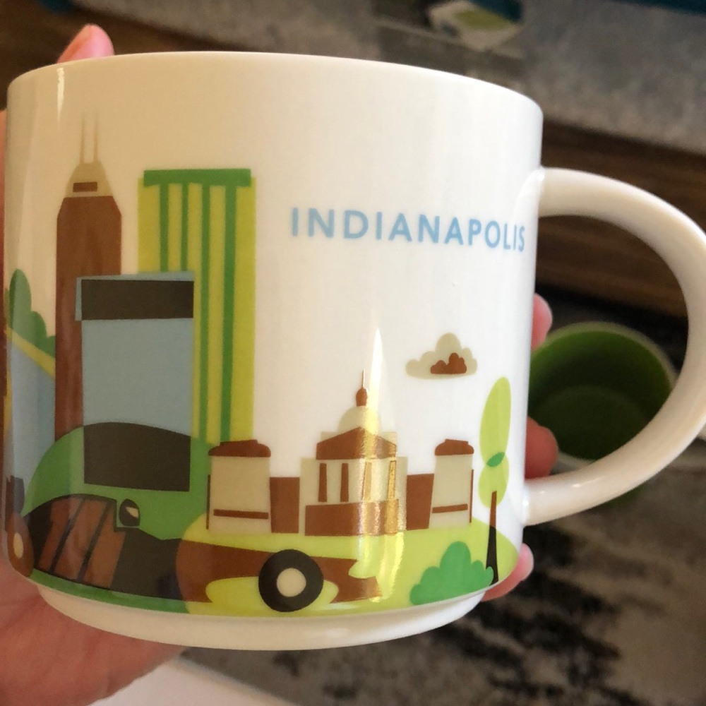 Starbucks You Are Here mug - Indianapolis